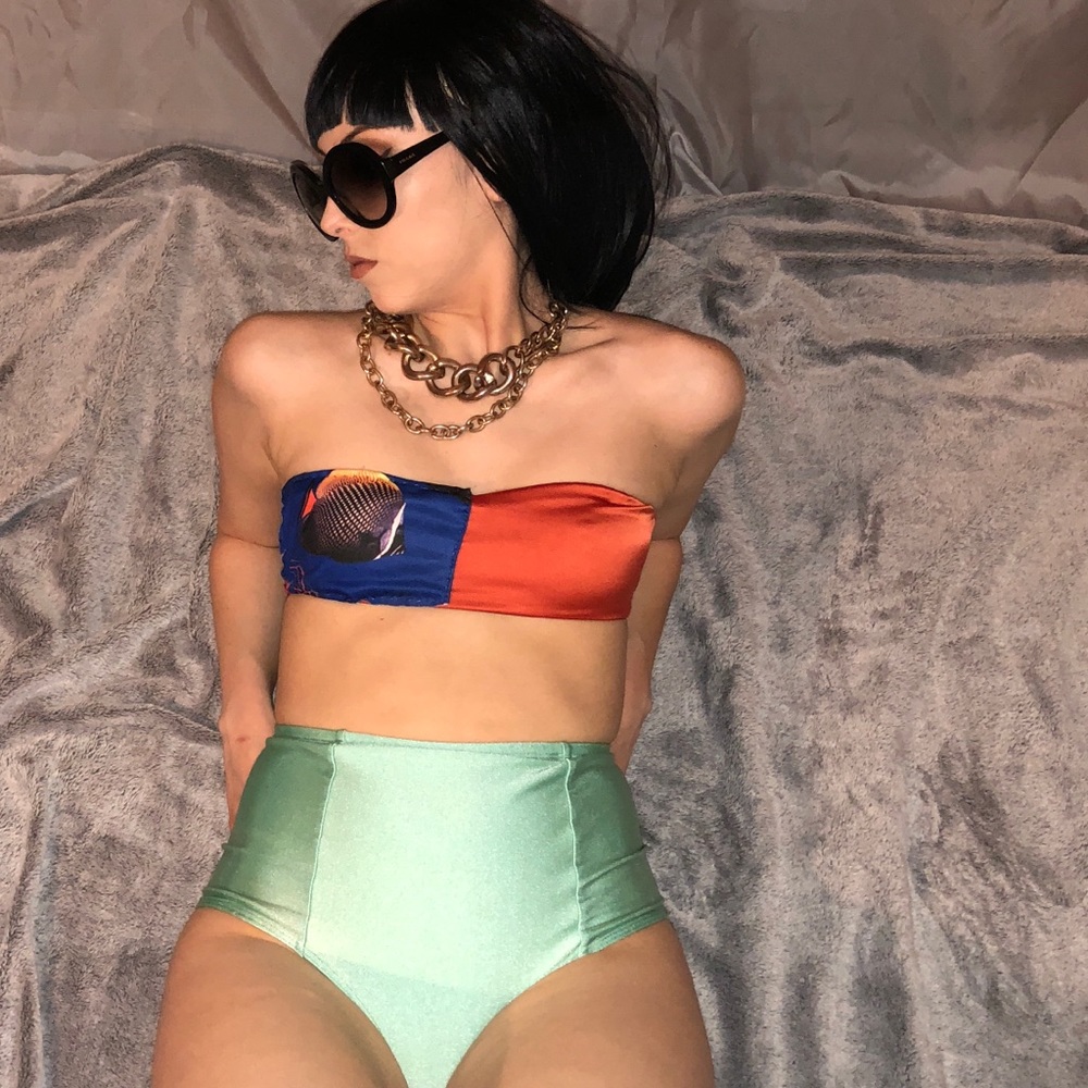Fish Bandeau Bra